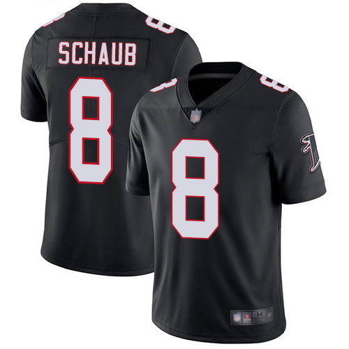 Atlanta Falcons Limited Black Men Matt Schaub Alternate Jersey NFL Football 8 Vapor Untouchable